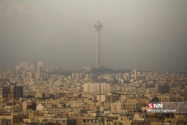 هوا تهران برای گروه های حساس آلوده است