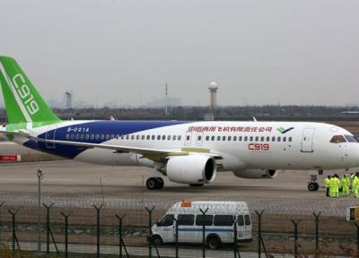 پرواز اولین هواپیمای مسافربری بزرگ ساخت چین