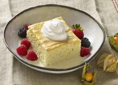 طرز تهیه کیک سه شیر (ترس لچس) نرم و لطیف با 23 نکته کافی شاپی