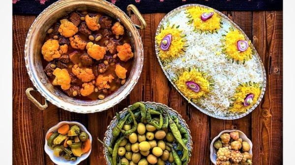 طرز تهیه خورش گل کلم کرمانشاهی ، چکار کنم بوی کلم نده و تلخ نشه؟